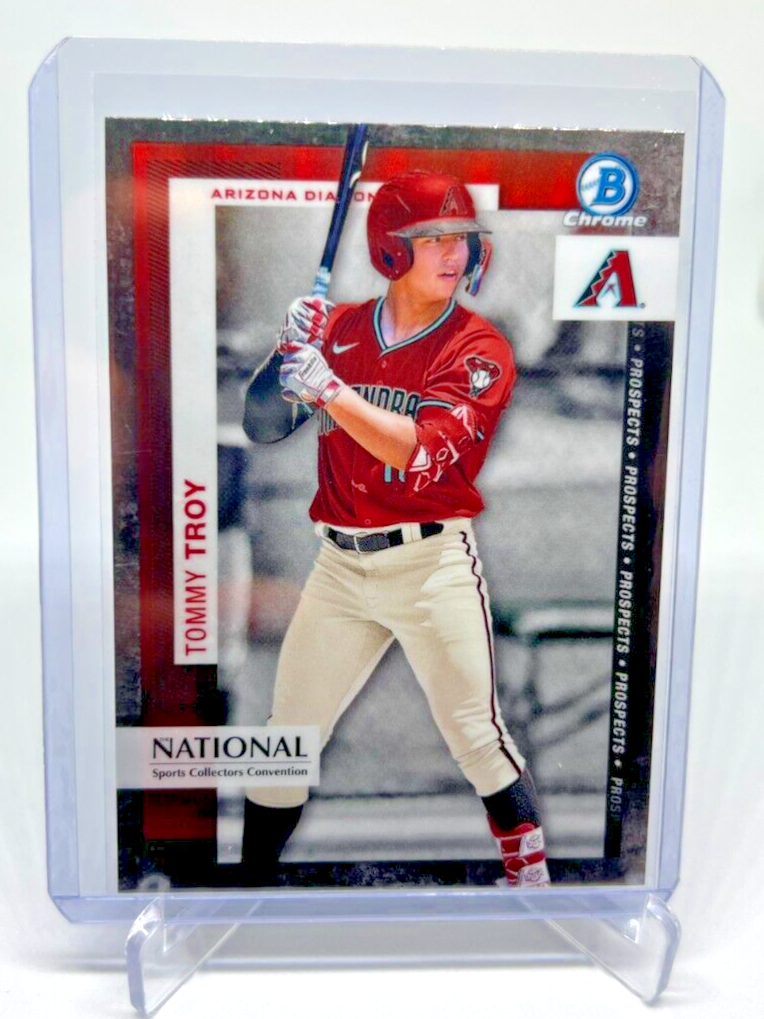 2024 Topps Bowman Chrome NSCC Wrapper Redemption TOMMY TROY
