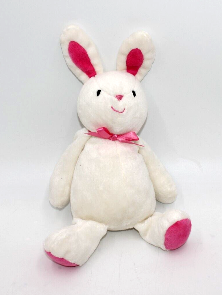 Carters Just One YOU White Bunny Rabbit Pink 92637 12 Carters Just One YOU White Bunny Rabbit Pink 92637 12