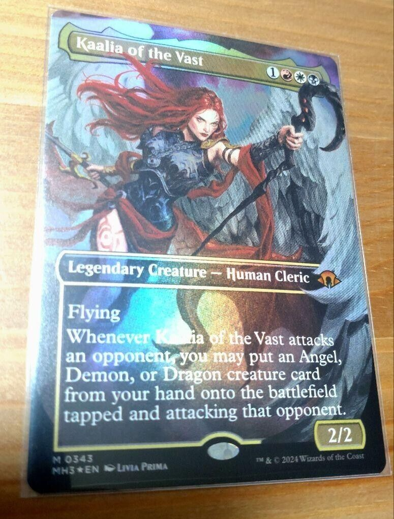 MTG Foil kaalia of the vast Borderless M0343 MH3 EN Modern