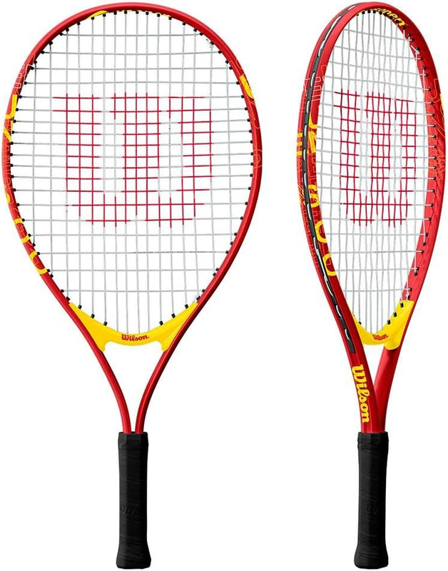 US Open Jr Tennis Racket, for Kids, Aluminium, Blue/Green