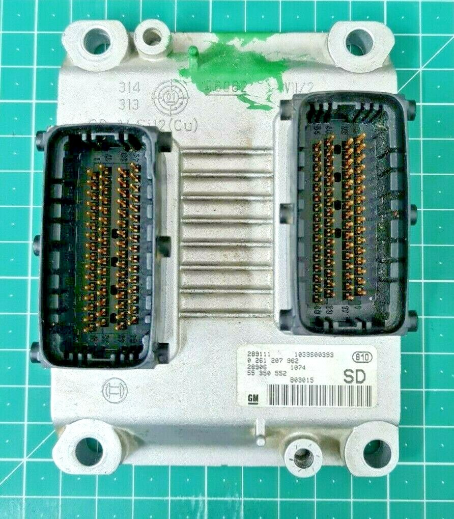 OPEL VAUXHALL CORSA C Z12XE ENGINE ECU WITH PIN/RESETED
