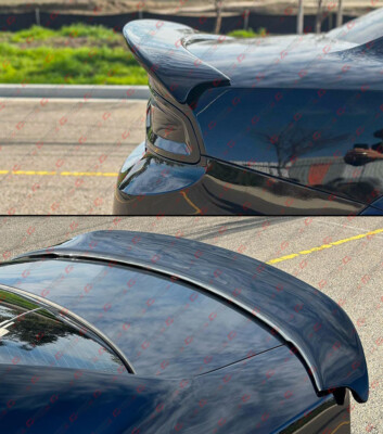 FOR 15-23 DODGE CHARGER AMPP REDEYE STYLE GLOSS BLK HIGHKICK TRUNK SPOILER WING