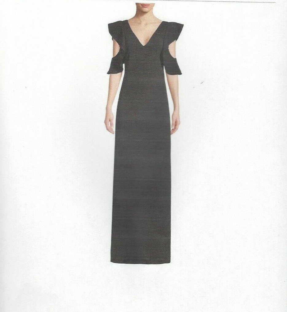 Новое длинное женское платье WT Little BLACK Elegance @ Its Best, размер 0,2,4,6
