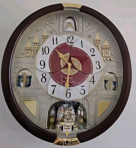 Swarovski Crystals Seiko Special Coll. Edition Clock with