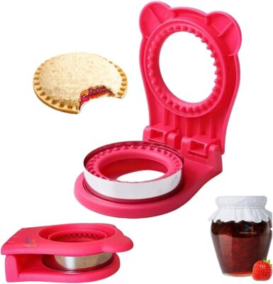  Sandwich Cutter and Sealer Uncrustables Maker Crustless Bread Cutt