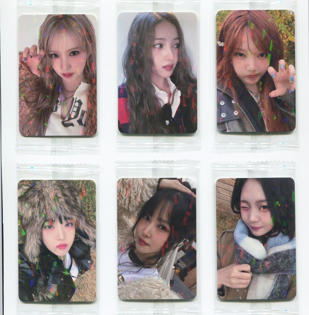 当選品 GFRIEND トレカ Season of Memories 6pcs/set GFRIEND 10th Anniversary Season of Memories Self