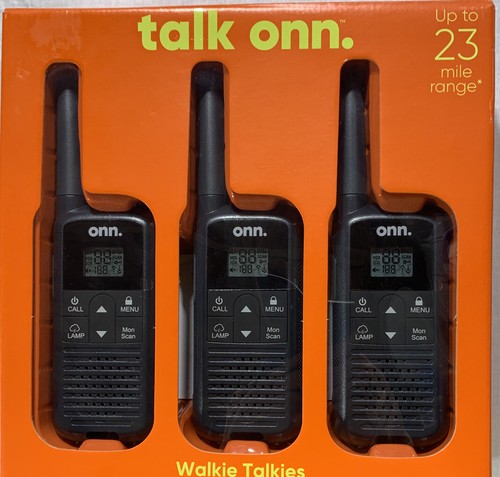 (3 Pack), With Vox Belt Clip Rechargeable New