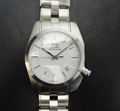 Christian Dior Chiffre Rouge CD084510 Automatic White Dial