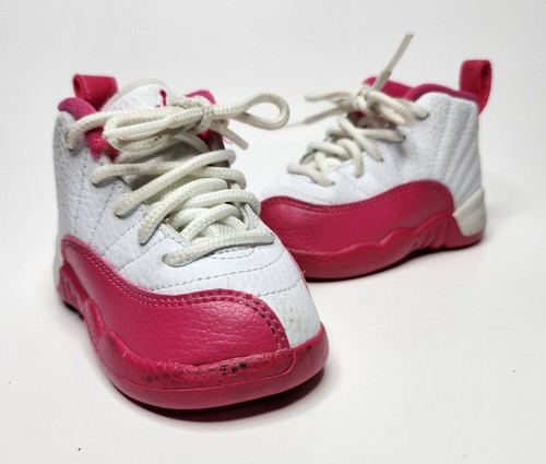 NIKE12 Nike Air Jordan 12 XII Retro TD 'Vivid Pink' 819666-109