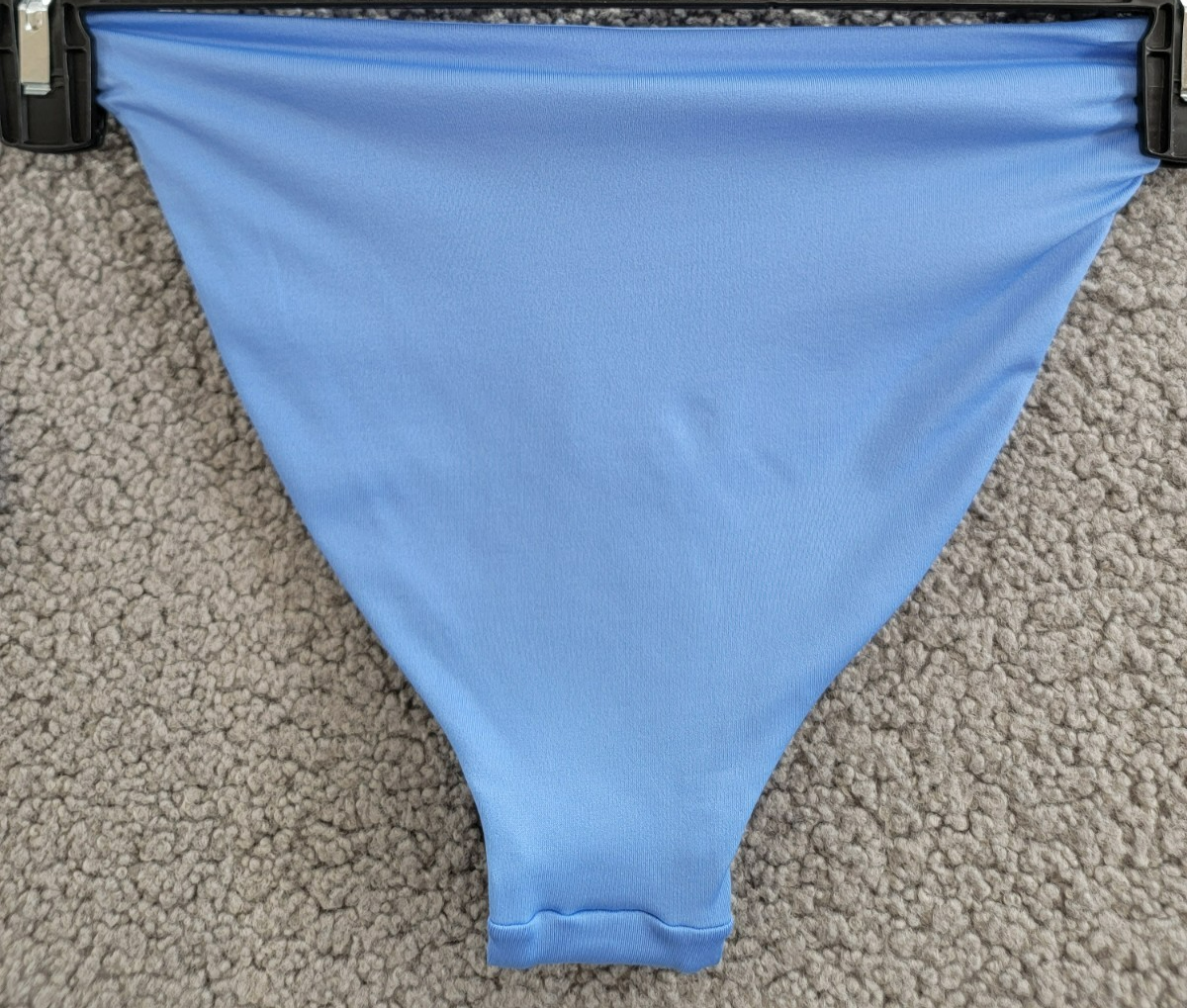 Peixoto Juliet Bikini Bottom Women's L Lazuli Blue Solid Side Tie Closures - Picture 13 of 18