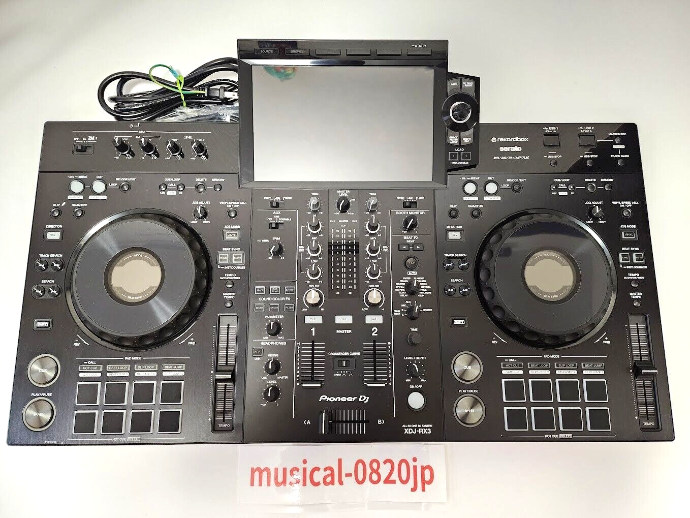 Pioneer DJ XDJ-RX3 All-In-One DJ Controller System Touch Pioneer DJ XDJ-RX3 All-In-One DJ Controller System Touch