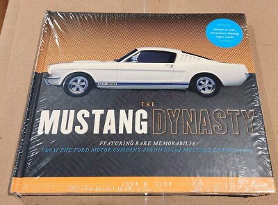 The Mustang Dynasty by John Clor (2007, Hardcover) NEW SEALED Coffee Table Book 