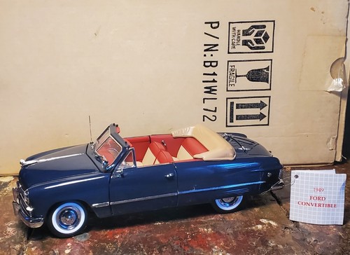 フランクリンミント Ford Convertible メドウグリーン 1/24 1/24 Scale Franklin Mint #B11XA09 Die-Cast 1936 Ford