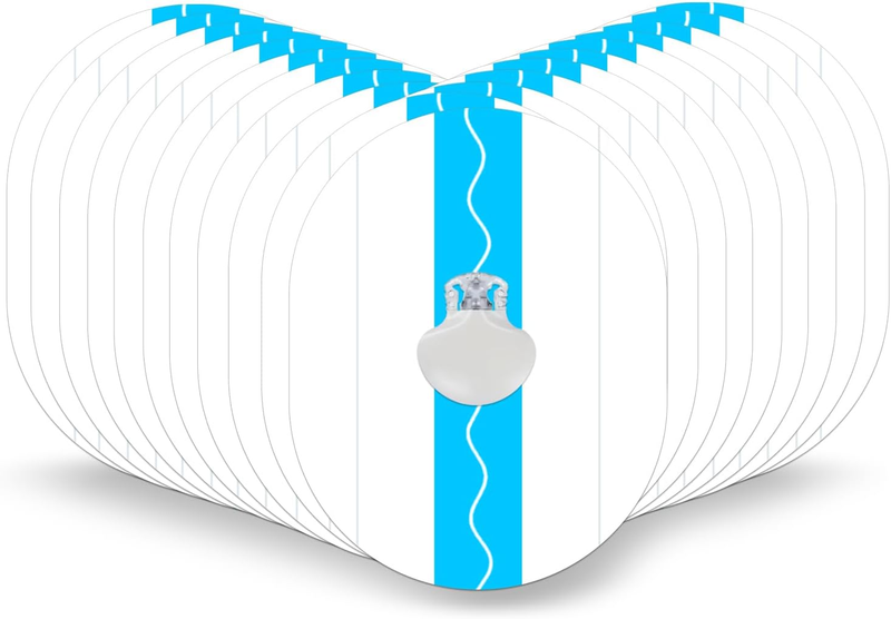 Adhesive Patches for Guardian Sensor 3/4，Waterproof and Latex Free CGM Sensor Pa