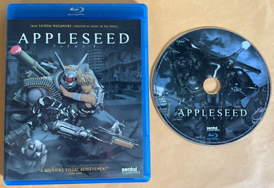Appleseed (Blu-Ray Disc, 2010) Sentai Filmworks 2004 Anime Movie Region A