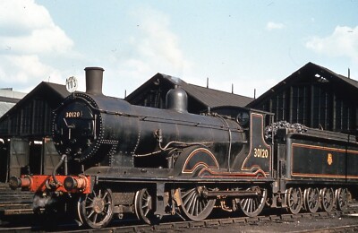 Colour Rail slide, BRS22, former LSWR, T9 class, 30120