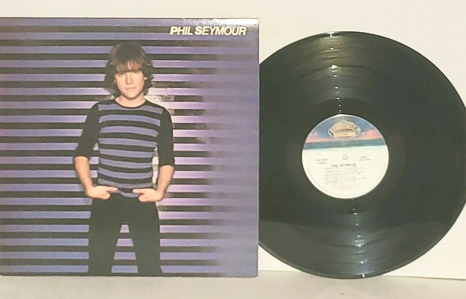 PHIL SEYMOUR LP VG+ Plays Well 1980 Boardwalk FW36996 Power