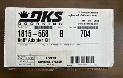Door King 1815-568 VoIP Adapter Kit Access Control System
