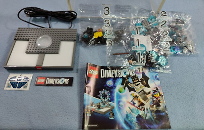 NEW LEGO DIMENSIONS STARTER PACK PORTAL & MINI FIGURES BATMAN NO BOX NO GAME