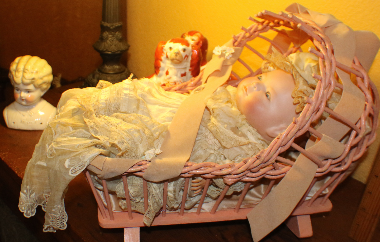 Grace Putman Bye-Lo Baby with basket all original