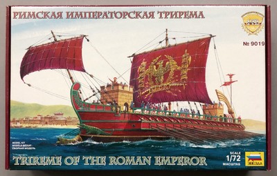 Zvezda 9019 Trireme Of The Novela Emperador Barco Figuras Modelismo 1/72 V-0