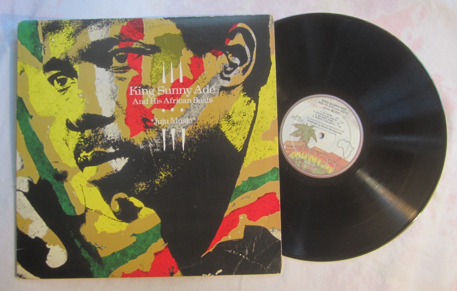 KING SUNNY ADE & His AFRICAN BEATS -- Mango LP # MLPS-9712