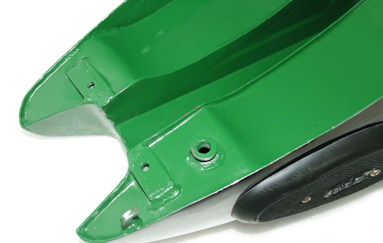 BSA B31 B33 Plunger Model Green & Chrome fuel petrol tank With Cap Tap & Knee pad