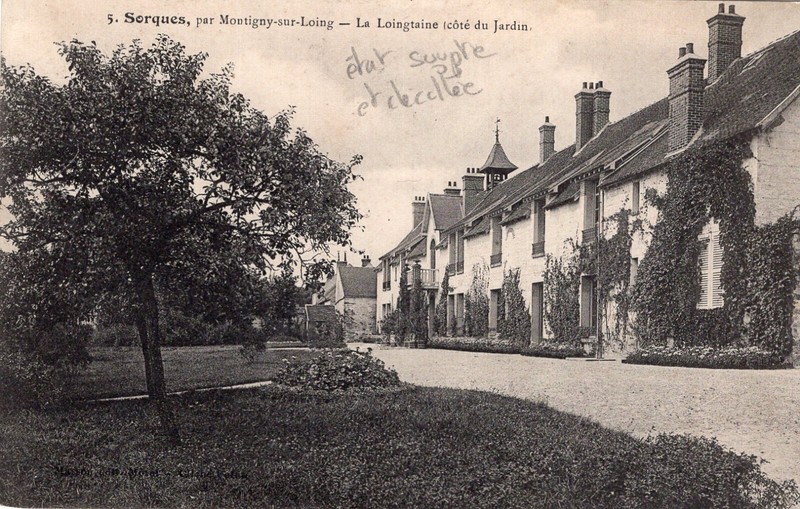 *37715 Cpa 77 Sorques - La Loingtaine  