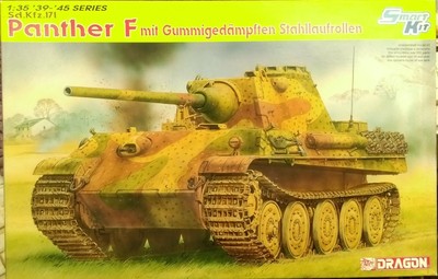 Dragon 1/35 Sd.Kfz.171 Panther F mit gummigedämpften STAHLLAUFROLLEN 6403
