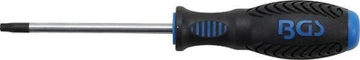 BGS SCHRAUBENDREHER, T-PROFIL (FÜR TORX) MIT BOHRUNG T30, KLINGENLÄNGE 100 MM