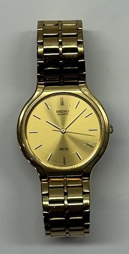 SEIKO 稼働 ゴールド V701-6K00 ゴールド文字盤 腕時計 SEIKO 稼働 ゴールド V701-6K00 ゴールド文字盤 腕時計