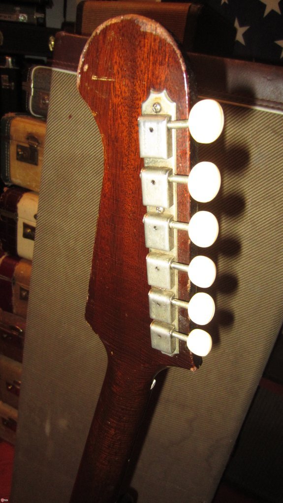 Vintage 1965 Gibson Firebird III Electric Guitar 3 P-90's Non Reverse w/ Case