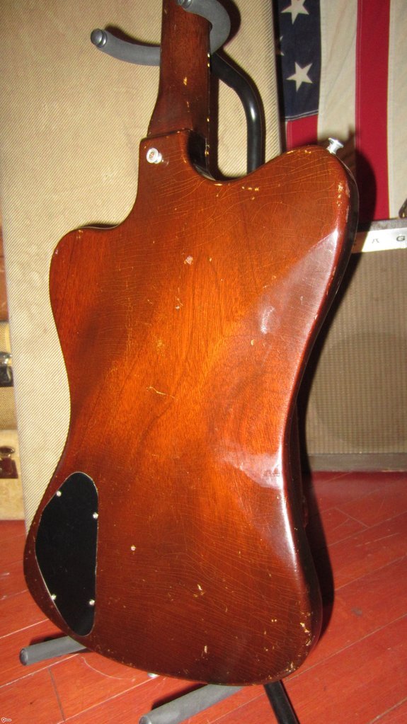 Vintage 1965 Gibson Firebird III Electric Guitar 3 P-90's Non Reverse w/ Case