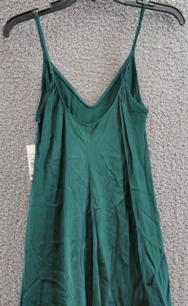 Velvet by Graham & Spencer Poppy Slip Dress Women's XS Fern V-Neck Sleeveless - Picture 10 of 15