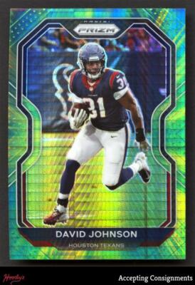 2020 Panini Prizm Prizms Hyper #75 David Johnson 172/175 TEXANS