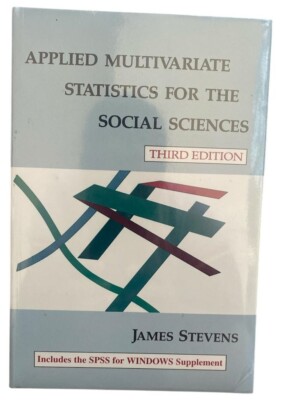 Applied Multivariate Statistics for the Social Sciences Paperback New 3th Ed.