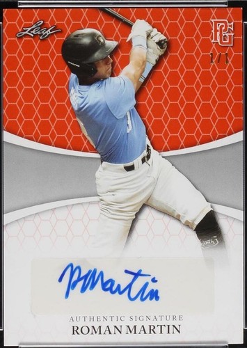 2022 Leaf Perfect Game National Showcase - Roman Martin #BA-RM1