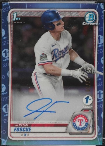 2020 Bowman Chrome Brandon Pfaadt /71 SP 1st Draft Picks Auto #CDA
