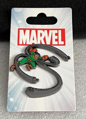 Disney Marvel Comics Doctor Octopus Open Edition Pin New on Backing Card