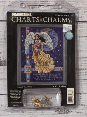 THE WEB OF LIFE Charts & Charms DIMENSIONS  NIP