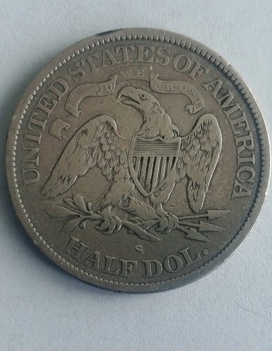 1875-S   LIBERTY SEATED HALF DOLLAR