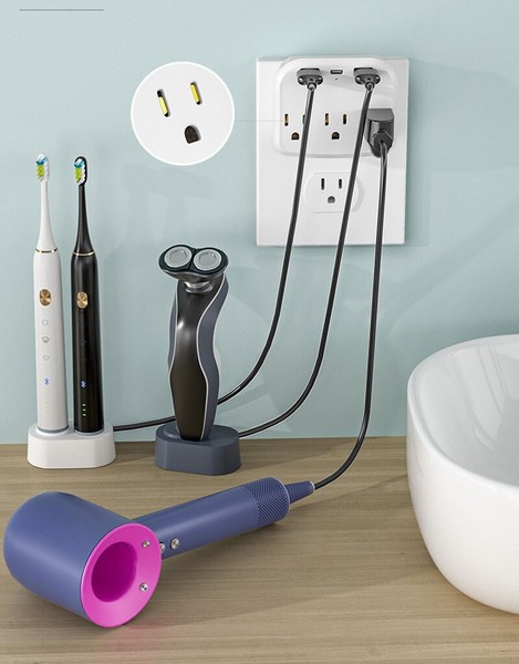 4K 1080P HD WIFI IP Camera Wall USB Outlets Power Socket Hidden Cam Network DVR - Image 24