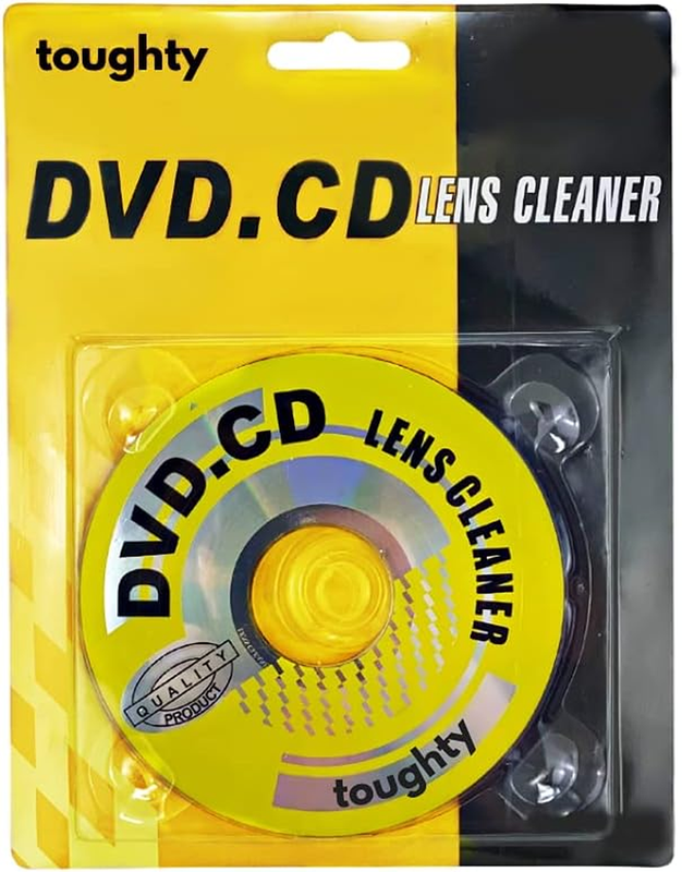 CD Laser Lens Cleaner Disc Cleaning Set for CD/VCD/DVD Player, Brush Cleaning Sy