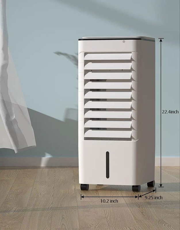 Evaporative Air Cooler,3-In-1Portable Air Conditioners and Windowless Room Coole