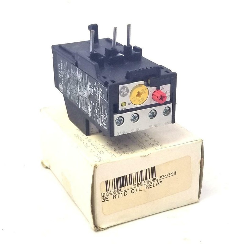Ge Overload Relays Surplus Industrial Equipment