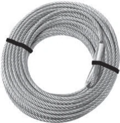 KFI 4000-5000 lb. Replacement Cable Winch Cable UTV-CBL-4K