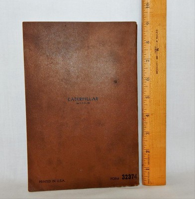 Caterpillar No. 12 Motor Grader Gasoline Starting PARTS CATALOG 8T14782-UP 32374