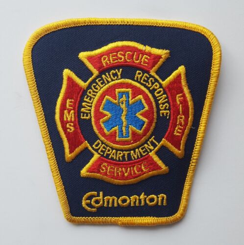Edmonton Alberta Canada Fire patch, new condition