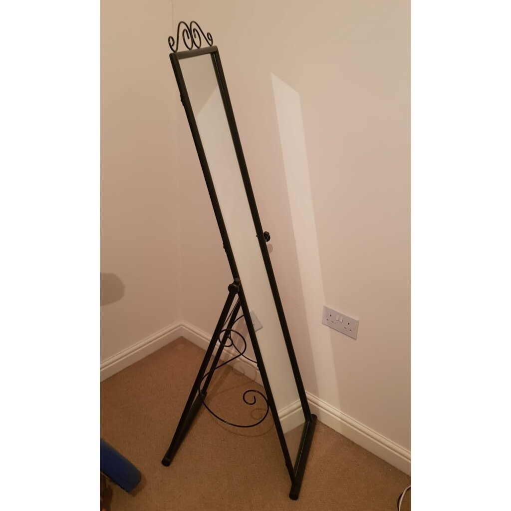 Free Standing full length Mirror black in Chudleigh, Devon Gumtree