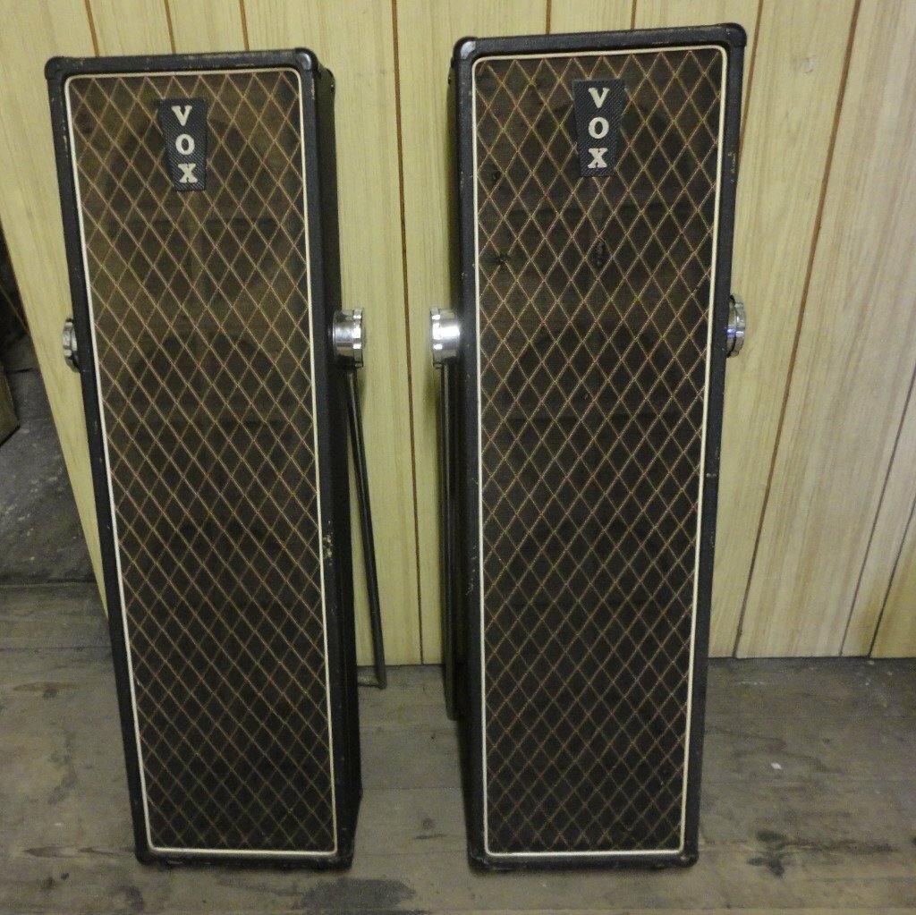 A PAIR OF VINTAGE VOX COLUMN SPEAKERS in Oldham, Manchester Gumtree